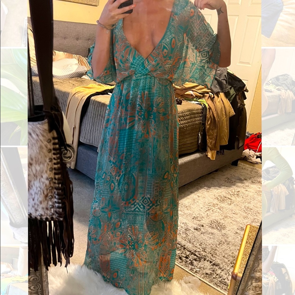 Gently used maxi dress
